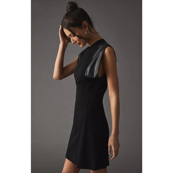 2 for $120 Anthropologie Grey State Rue Mini Dress - New Medium - Picture 2 of 6